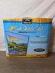 Shelterlogic Sun Shade Sail (#25720) 12X12X12 Ft-triangle-new!. Fixed Price $33.33.