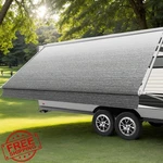 Alphabetacre 18FT Rv Awning Fabric Replacement Ombr Gray. Fixed Price $165.99.