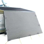 4.6M Caravan Privacy Screens 1.95M Roll Out Awning End Wall Side Sun Shade. Fixed Price $49.24.