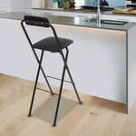 Foldable Bar Chair Tall Folding Portable Stool Impact Resistant. Fixed Price $84.15.