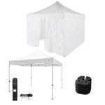 Caravan Canopy Sidewalls W/titanshade 10X10' Instant Kit & 4 6LB. Plates. Fixed Price $381.99.