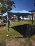 New! Everbilt 10 Ft. X Blue Instant Canopy Pop Up Tent. Fixed Price $143.99.