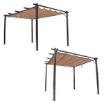 Outsunny Outdoor Pergola Gazebo Canopy Cover Backyard Sunshade. Fixed Price $219.99.