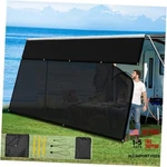 Rv Awning Sun Shade Screen With Zipper 7' 13'3",900D Oxford Cloth + Vinyl. Fixed Price $110.56.