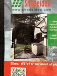Shadeidea Rv Sun Screen For Awning Side - 9' 6'' X 7' Brown Mesh. New.. Fixed Price $75.99.