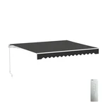 Aleko Retractable Motorized Home Patio Canopy Awning 13 X 10 Ft Black. Fixed Price $549.00.