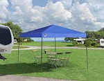 Shade Tech Ii ST100 10'X10' Instant Canopy 157379DS Blue. Fixed Price $159.74.