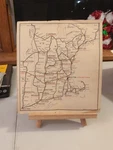 Unique Antique Garage Map New England. Fixed Price $24.99.