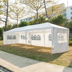 New 10'X30' Party Tent Wedding Commercial Gazebo Marquee Canopy W/5 Side Wall Us. Fixed Price $70.99.
