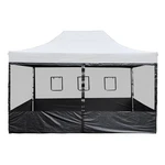 4 Half Mesh Sidewalls For 15X10 Ft Pop Up Canopy Tent W/ Window Food Vendor Fair. Fixed Price $169.90.
