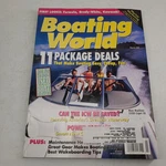 Boating World Magazine March 1999 Package Boats Marine Power Drinks. Fixed Price $14.95.