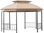 Light Beige Replacement Canopy Compatible With Big Lots Gazebo Model A101013211. Fixed Price $136.56.