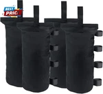 Heavy Duty Weight BAGS(150LBS) For Pop Up Tent, Set Of 4, Black(without Sand). Fixed Price $35.93.