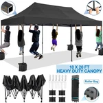 Heavy Duty 10' X 20' Steel Frame Canopy Carport Portable Garage Tent Shelter Us. Fixed Price $274.99.