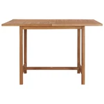 Outdoor Dining Table Patio With Umbrella Hole Solid Teak Wood Vidaxl. Fixed Price $209.99.
