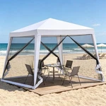 Party Tent Outdoor Gazebo Canopy Slant Leg Event Shelter Wedding Bbq. Fixed Price $122.99.