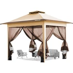 10X10 Pop Up Canopy Tent Outdoor Gazebo & Mosquito Netting Waterproof Uv Shelter. Fixed Price $119.94.