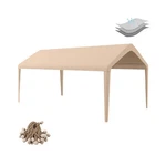 Carport Replacement Canopy Cover 10'X20' For Tent Top Garage Shelter Wi.... Fixed Price $107.70.
