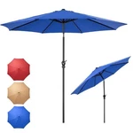 Gianna Garden Patio Umbrella 9FT Market Table Canopy Polyester Fabric Iron Frame. Fixed Price $22.99.