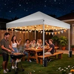 Driftalia 10X10 Pop Canopy Tent, Instant Setup Portable With Carry. Fixed Price $150.61.