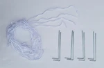Logo Brands Quick Shade Tent Stakes Rope Camping Garden-new. Fixed Price $6.00.