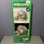 Academy Broadway Vintage Retro Pink & Green Sun Stopper Shelter, Nib. Fixed Price $40.00.