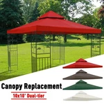 10'X10' Gazebo Canopy Top Replacement 2 Tier UV30 Patio Pavilion Sunshade Cover. Fixed Price $49.90.