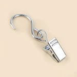 Coideal Gutter Hooks Curtain Clips, 40 Pcs Stainless Steel Small, Silver. Fixed Price $13.35.