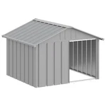 Dog House Outdoor Pet Kennel Puppy Shelter Galvanized Steel Vidaxl. Fixed Price $162.99.