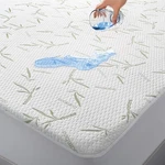 Bamboo Mattress Protector Hypoallergenic & Breathable Waterproof Cover. Fixed Price $36.99.