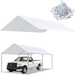 10 X 20 Ft Carport Replacement Canopy Cover Garage Top Tent Shelter With 40 Ball. Fixed Price $130.57.