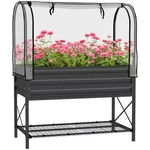 41.75 In. X 21.25 53.25 Metal Raised Garden Bed Black. Fixed Price $108.38.