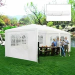 10'X20' Canopy Tent Heavy Duty Wedding Party 4 Sidewalls W/carry Bag White. Fixed Price $109.99.