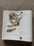 11'' 232'' Inches Cream-colored Cover For Sunsetter Model 900XT & 1000XT. Fixed Price $60.00.