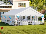 Party Tent 20X30FT Heavy Duty Outdoor Wedding Canopy White Roof Yitahome Large. Fixed Price $928.99.