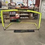 Franklin Sports Blackhawk Portable Soccer Goal Steel Frame Yellow/black. Fixed Price $35.00.