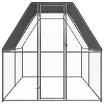 Large Outdoor Chicken Coop Made Of Galvanized Steel For Small Animals Vidaxl. Fixed Price $234.99.