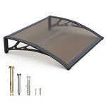 24"X40" Window Awning Canopy For Doorways Garden Shade 60X100CM Diy. Fixed Price $39.98.