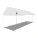 Universal Canopy 10FT. By 27FT., 3/8IN. Steel Frame, Leg, White, C81027PC. Fixed Price $373.08.