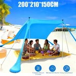 Beach Shade, UPF50+ Portable Tent, Canopy W/sandbag. Fixed Price $29.98.
