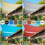 Colourtree Rectangle Sun Shade Sail UPF50 Uv Block Outdoor Canopy. Fixed Price $59.99.