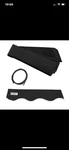 16X10 Aleko Blue Retractable Patio Awning Fabric Replacement. Fixed Price $107.00.