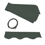 Aleko Fabric Replacement For 16 X 10 Feet Retractable Patio Awning Green. Fixed Price $129.00.