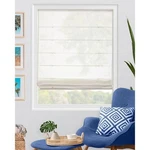 Chicology Cordless Light Filtering Fabric Roman Shade - Pacific White. Fixed Price $49.99.