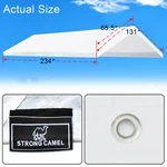 10X20' Carport Replacement Canopy Tent Top Garage Cover W Ball Bungees-frame Not. Fixed Price $67.99.