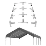 9/12PK Canopy Fittings Kit 1-3/8", 6/8 Leg Carport Connectors Galvanized Steel. Fixed Price $55.99.