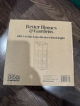 Better Homes And Garden Solar Deck Lights Set Of 4. Fixed Price $39.00.