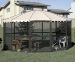 #23165 Casita Screenhouse Replacement Roof - 12 Panel Round. Fixed Price $369.99.