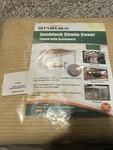 New Shatex 90% Design Sun Shade Privacy Panel With Grommets 12X12FT Wheat. Fixed Price $16.99.