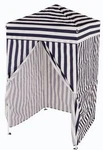 Change Anywhere Instantly - 4X4 Pop Up Dressing Room Navy White. Fixed Price $179.99.